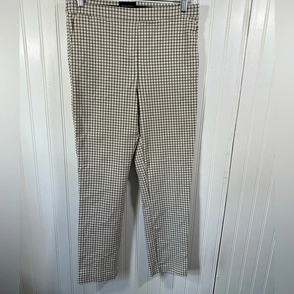 Massimo‎ Fabbro Pull On Cream and Black Pant size 8 - Picture 1 of 3